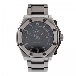 Alexandre Christie AC 9601 Black Steel Automatic MABEPBA AC Collection